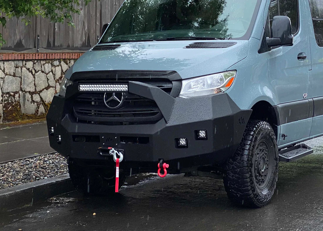 Mercedes Sprinter (2019+) Front Bumper With Bull Bar | Tec Vanlife