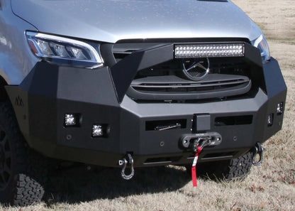 Mercedes Sprinter (2019+) Front Bumper With Bull Bar | Tec Vanlife