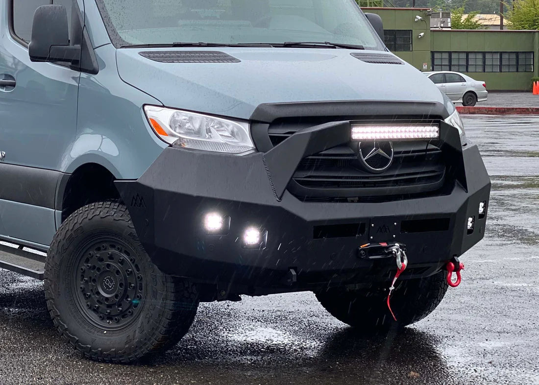 Mercedes Sprinter (2019+) Front Bumper With Bull Bar | Tec Vanlife