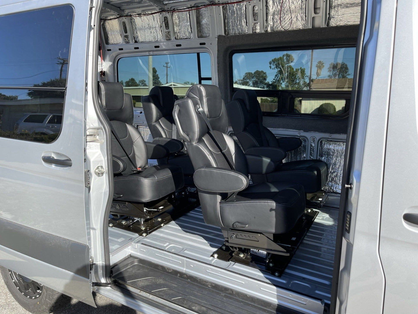 JMG Dual Swivel Captain Chairs for Sprinter / Transit Camper Van Conversions