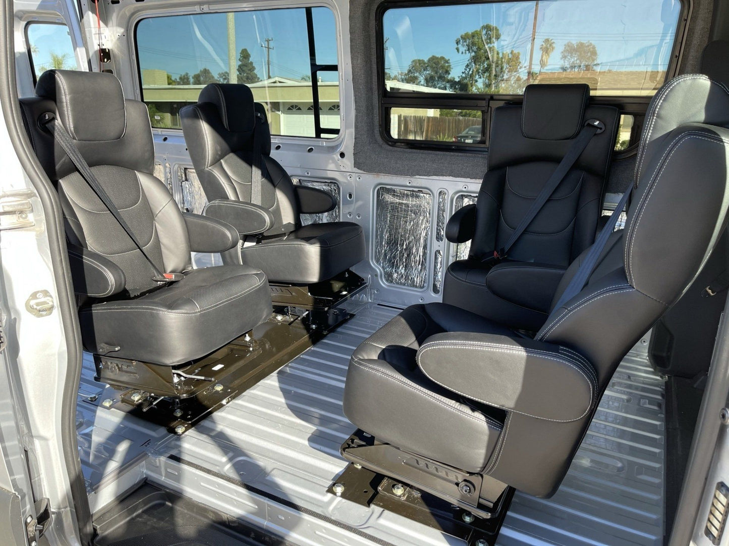 JMG Dual Swivel Captain Chairs for Sprinter / Transit Camper Van Conversions