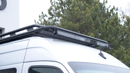 Aluminum Roof Rack For Mercedes Sprinter With Perforated Deck