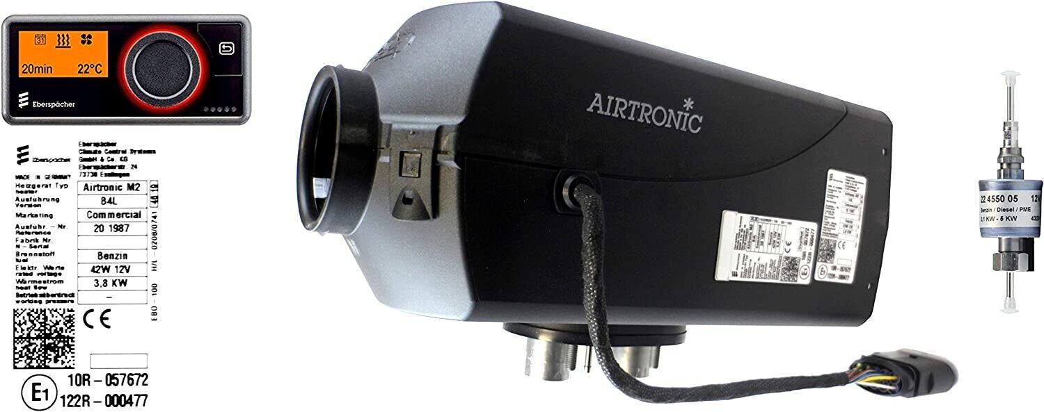 Espar Airtronic B4L M3 Petrol 12v 4kW Heater Kit